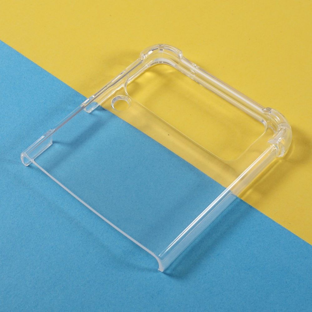 Hülle Für Samsung Galaxy Z Flip 3 5G Flip Case Transparente Verstärkte Ecken