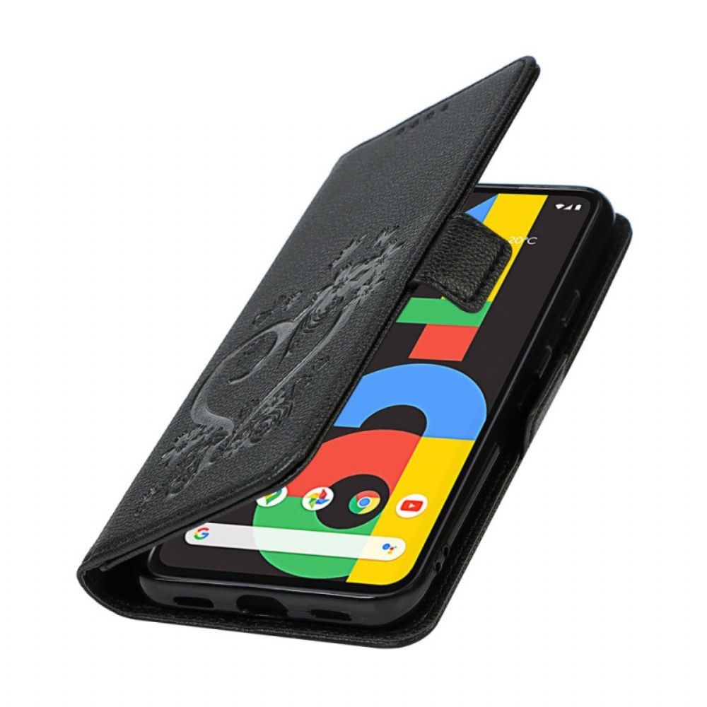 Flip Case Für Google Pixel 4a Mit Kordel Tanga-herz