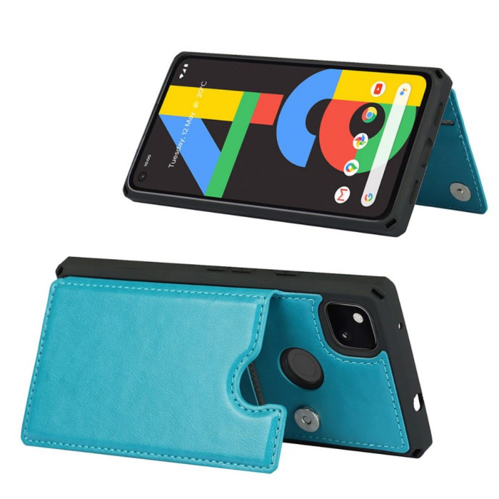 Hülle Für Google Pixel 4a Kartenhalter Und Lanyard