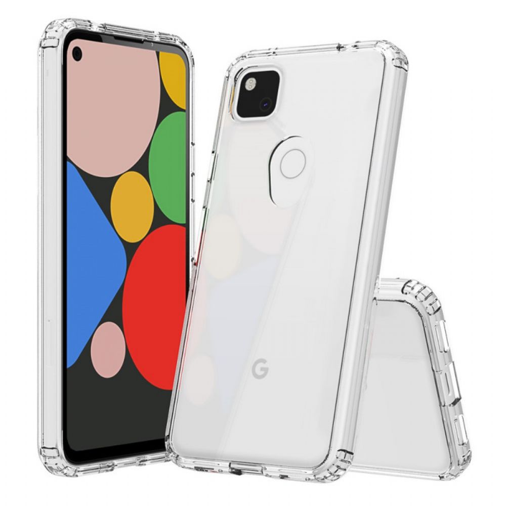 Hülle Für Google Pixel 4a Transparent Und Acryl