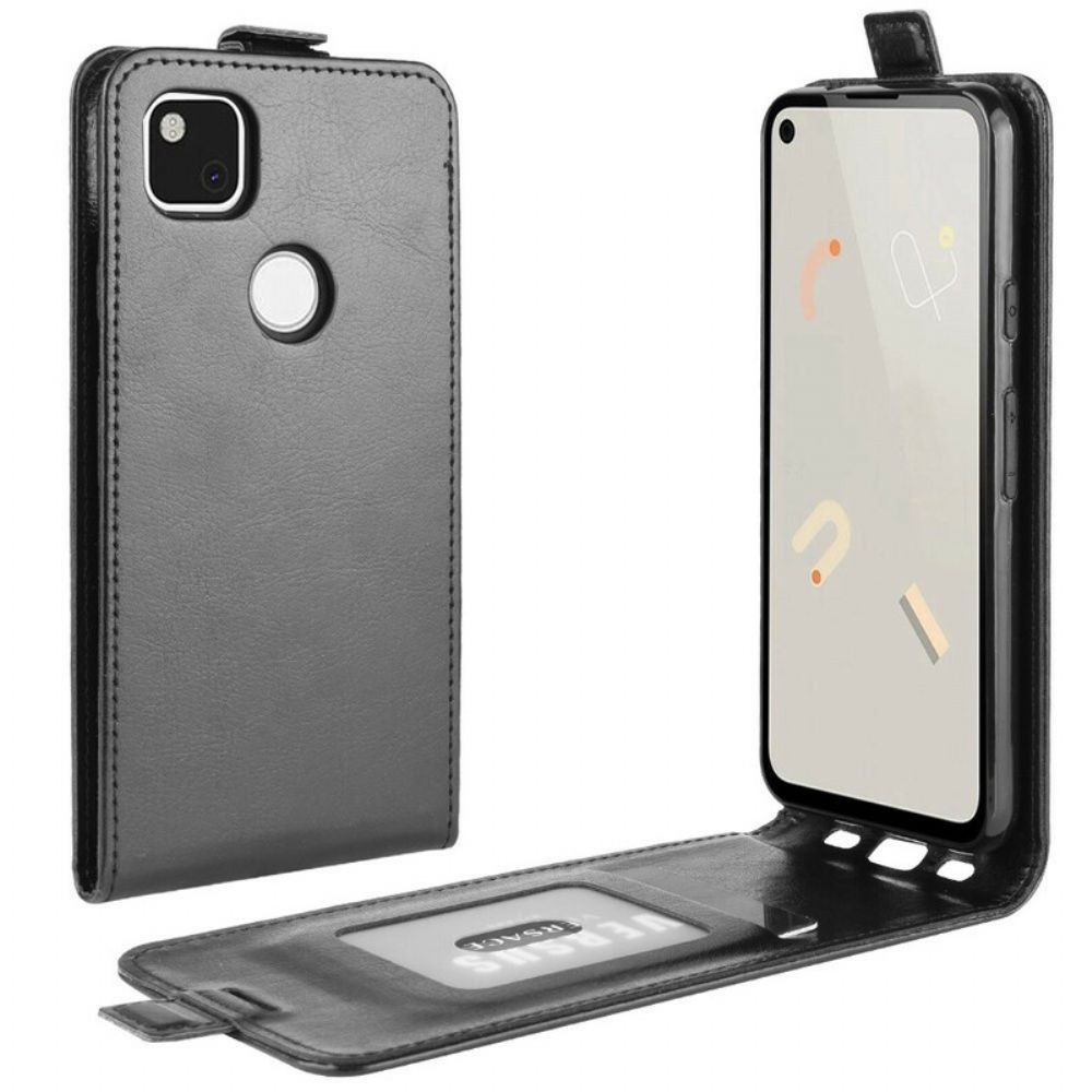 Lederhüllen Für Google Pixel 4a Flip Case Klappbar