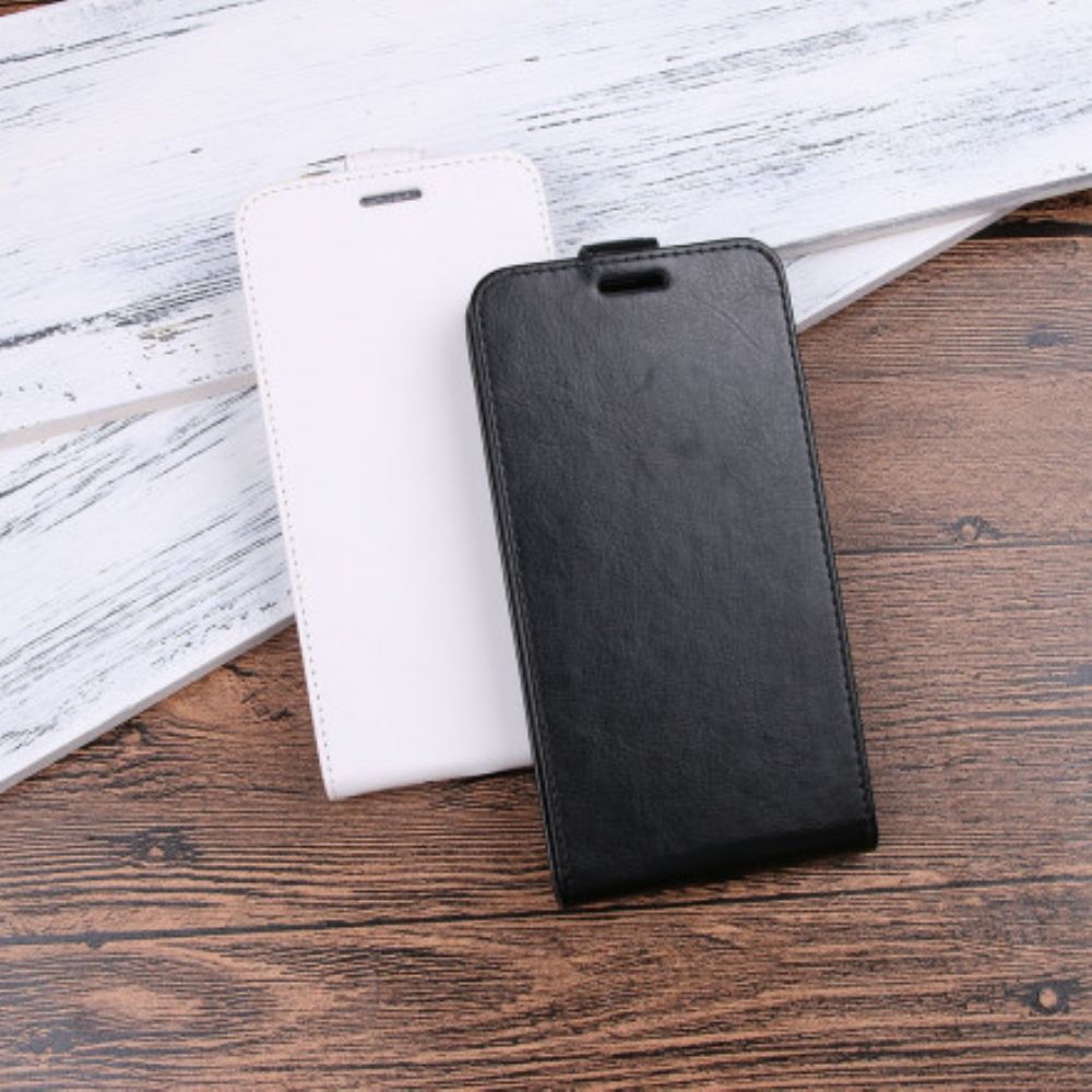 Lederhüllen Für Xiaomi Redmi 6A Flip Case Vertikaler Überschlag In Lederoptik