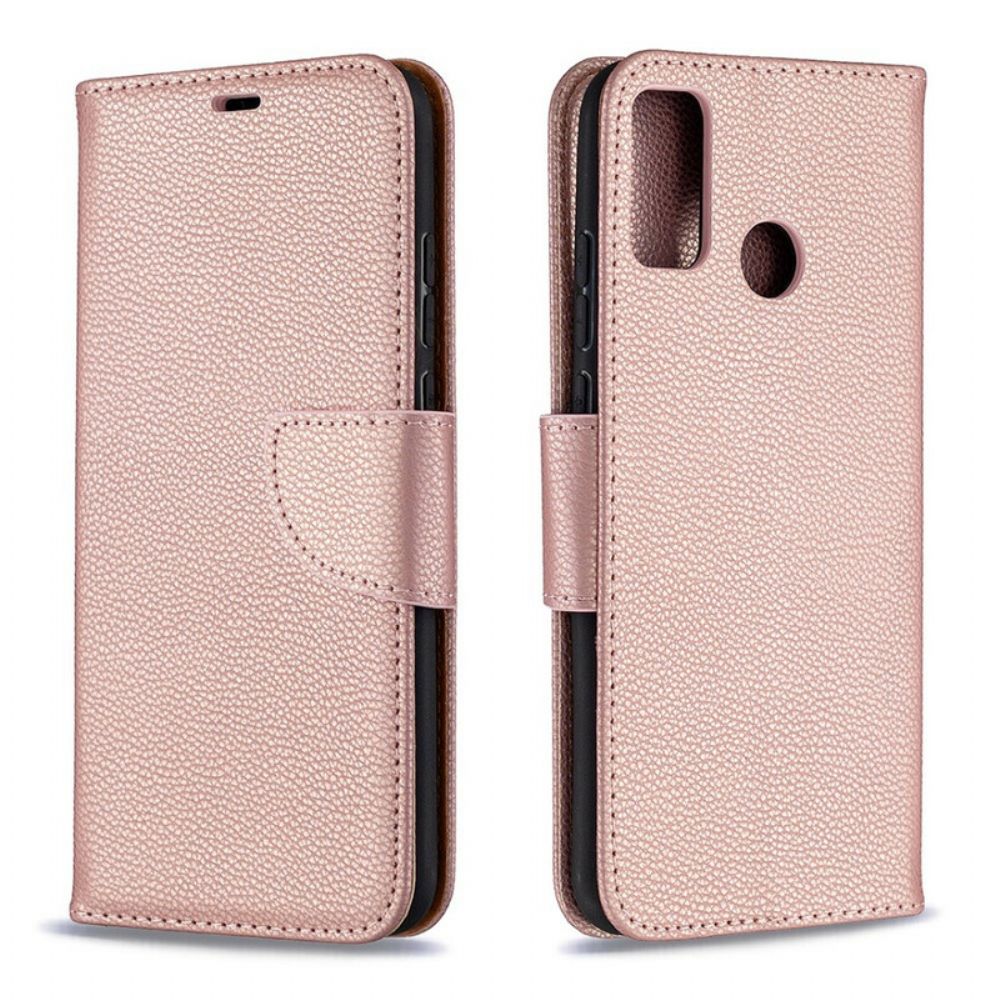 Flip Case Für Honor 9X Lite Flip Case Litschi-klappe Schräg