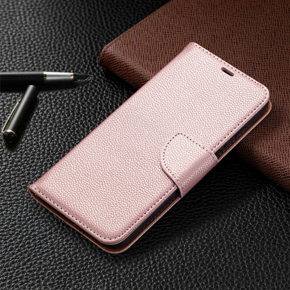 Flip Case Für Honor 9X Lite Flip Case Litschi-klappe Schräg