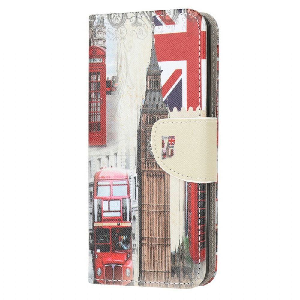 Flip Case Für Honor 9X Lite Londoner Leben