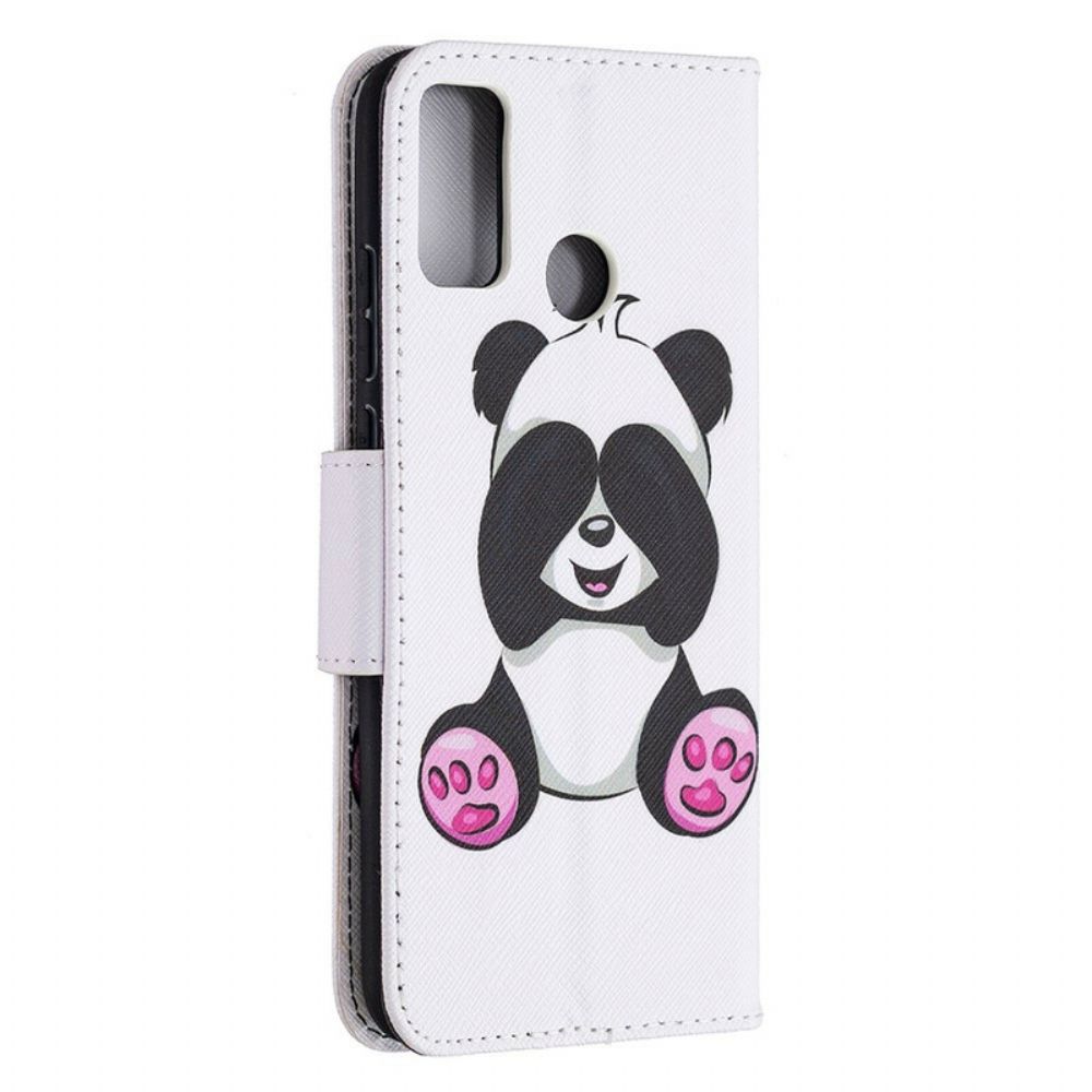 Flip Case Für Honor 9X Lite Panda-spaß