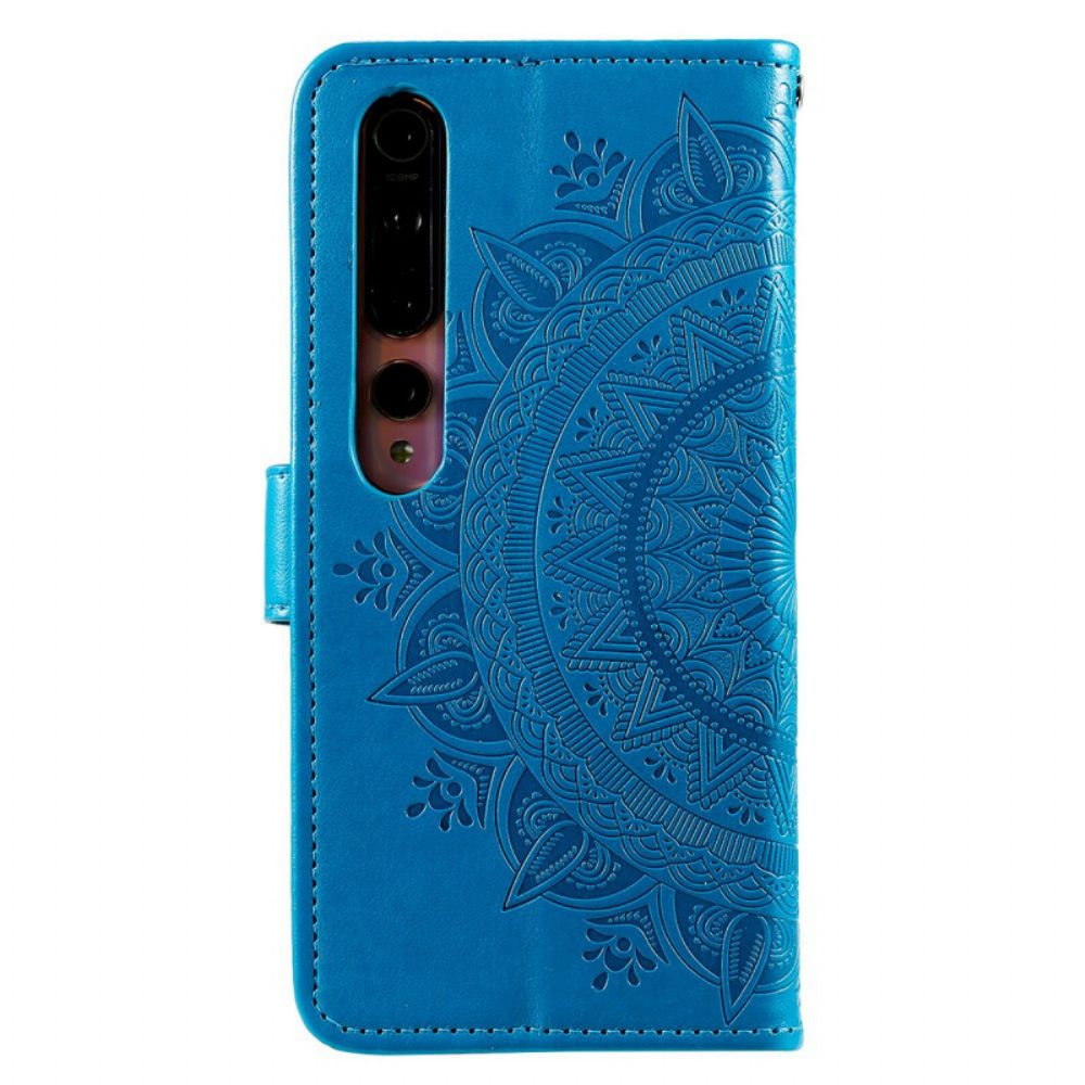 Flip Case Für Xiaomi Mi 10 / 10 Pro Sonnen-mandala