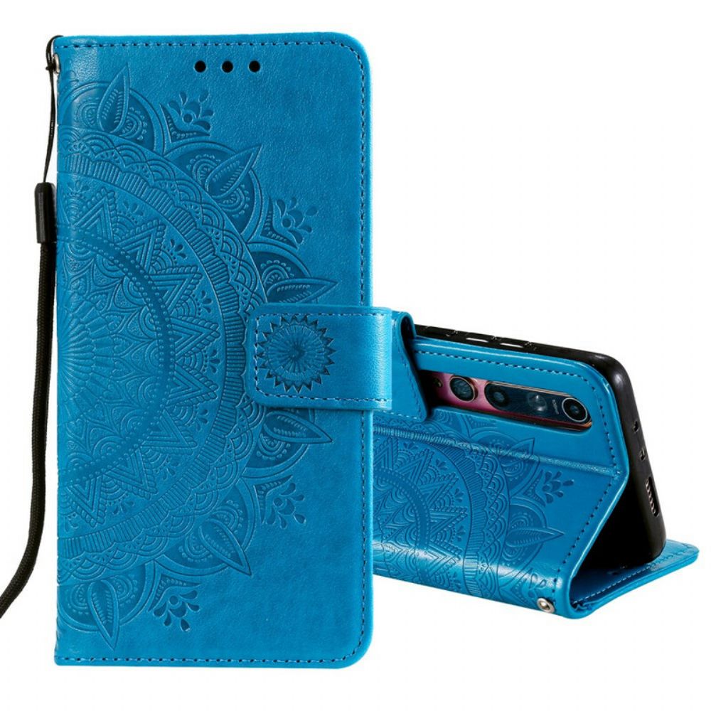 Flip Case Für Xiaomi Mi 10 / 10 Pro Sonnen-mandala