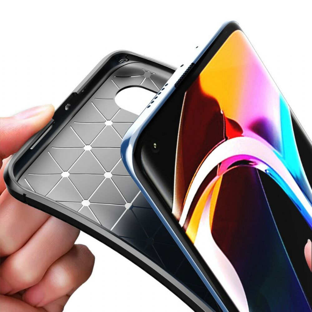 Handyhülle Für Xiaomi Mi 10 / 10 Pro Flexible Kohlefaser