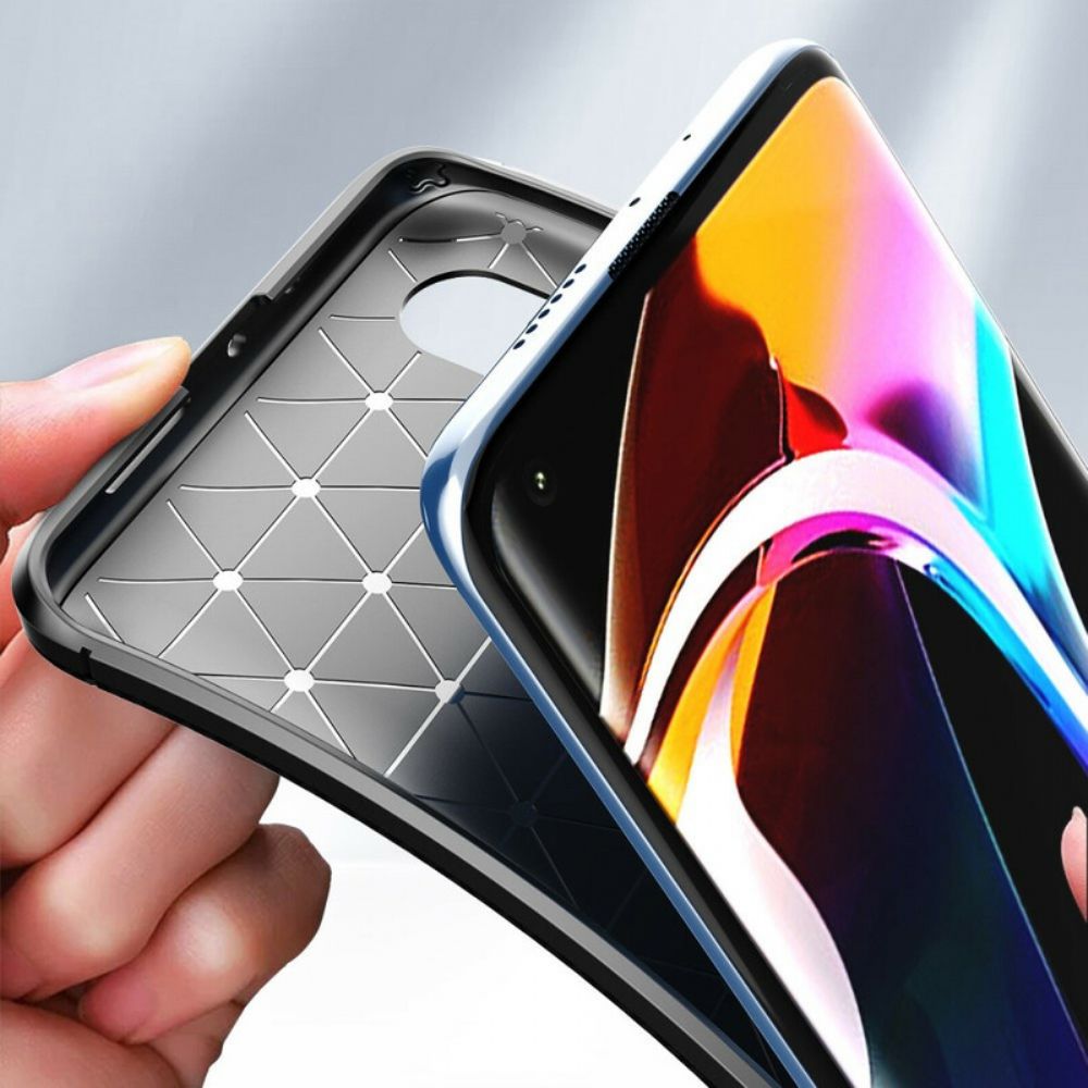 Handyhülle Für Xiaomi Mi 10 / 10 Pro Flexible Kohlefaser