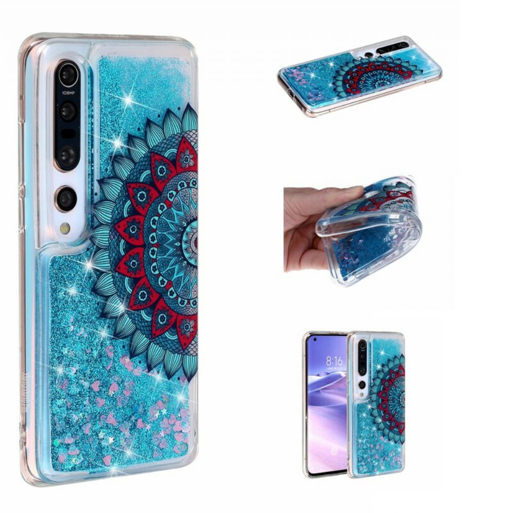 Hülle Für Xiaomi Mi 10 / 10 Pro Pailletten-mandala