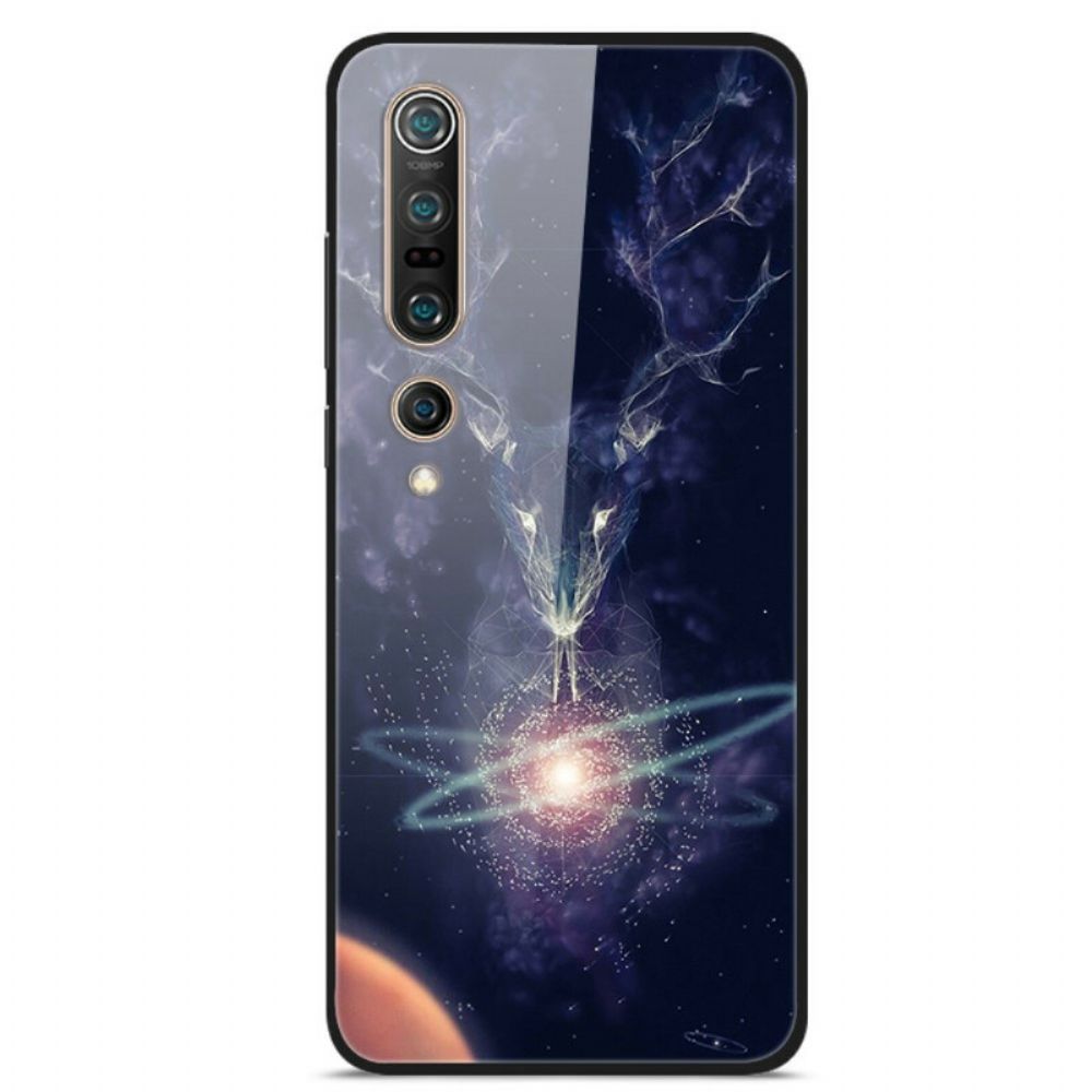 Hülle Für Xiaomi Mi 10 / 10 Pro Star Deer Gehärtetes Glas