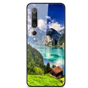 Hülle Für Xiaomi Mi 10 / 10 Pro Traumlandschaft Aus Gehärtetem Glas