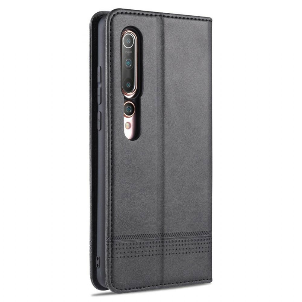 Schutzhülle Für Xiaomi Mi 10 / 10 Pro Flip Case Azns-lederstil