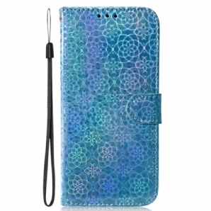 Lederhüllen Für Samsung Galaxy S24 5g Strappy Disco