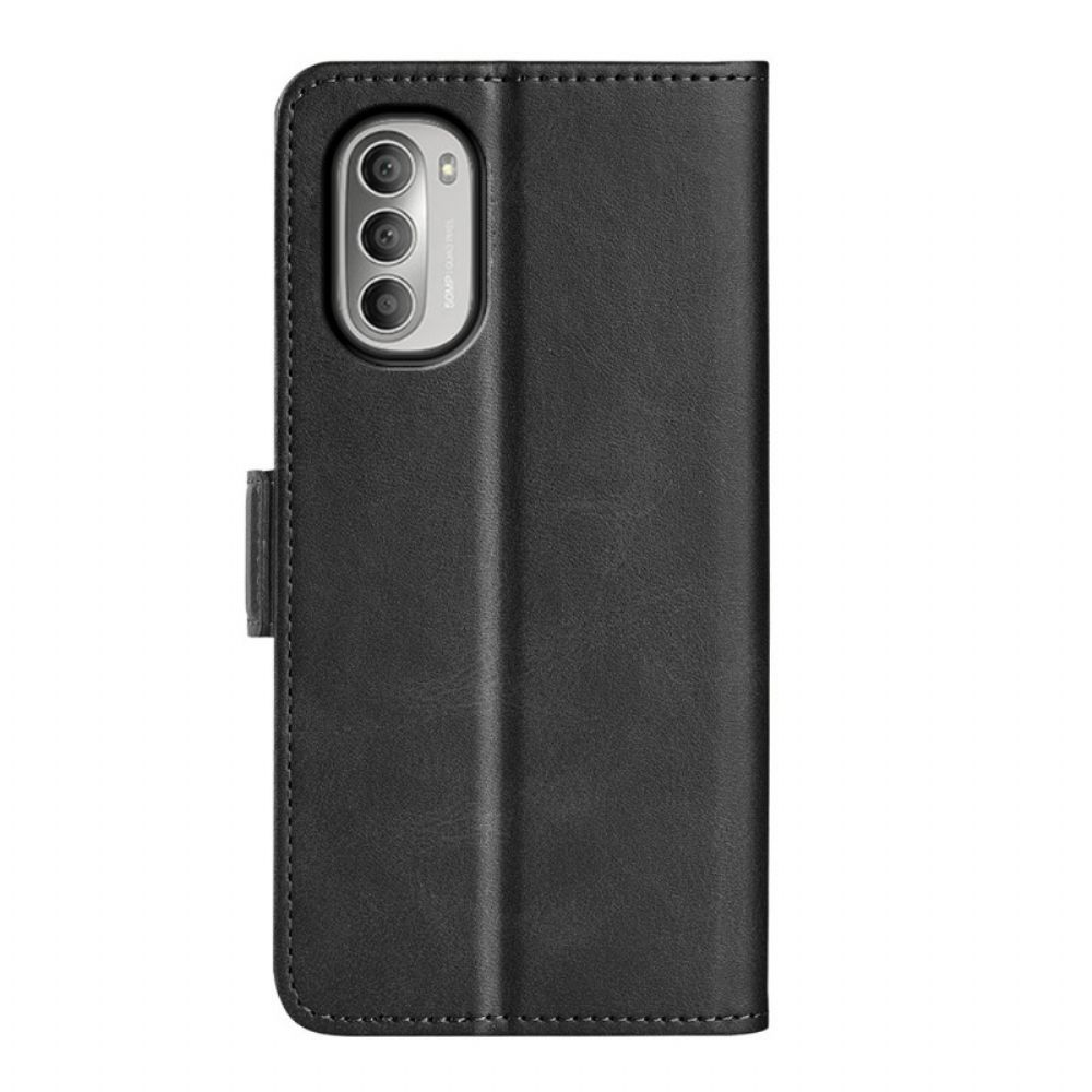 Lederhüllen Für Moto G51 5G Flip Case Doppelklappe