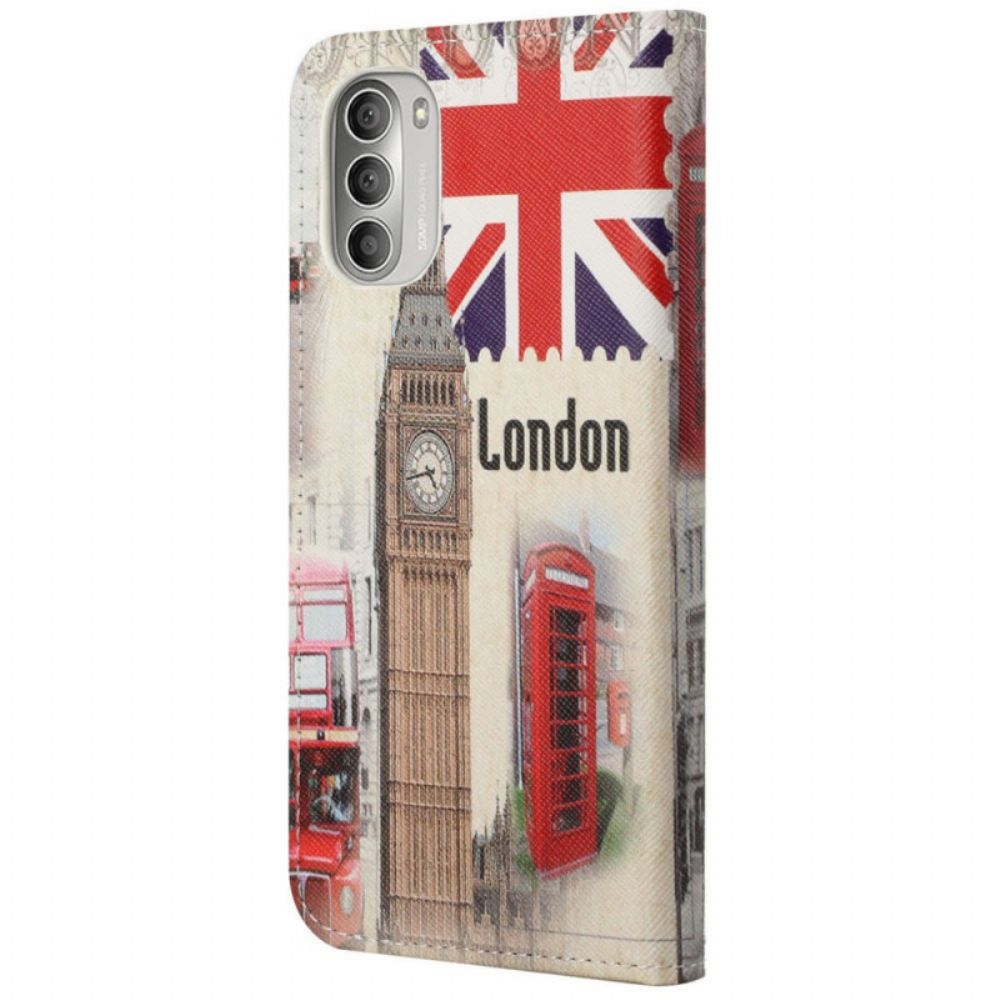 Lederhüllen Für Moto G51 5G Londonlife