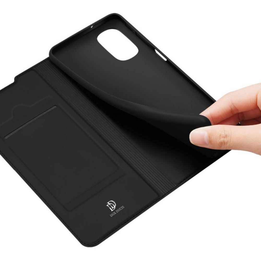 Schutzhülle Für Moto G51 5G Flip Case Dux Ducis Pro-skin