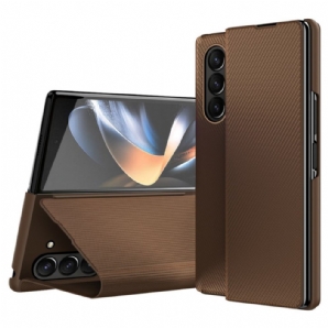 Case Samsung Galaxy Z Fold 6 Handyhülle Ledereffekt-stütze