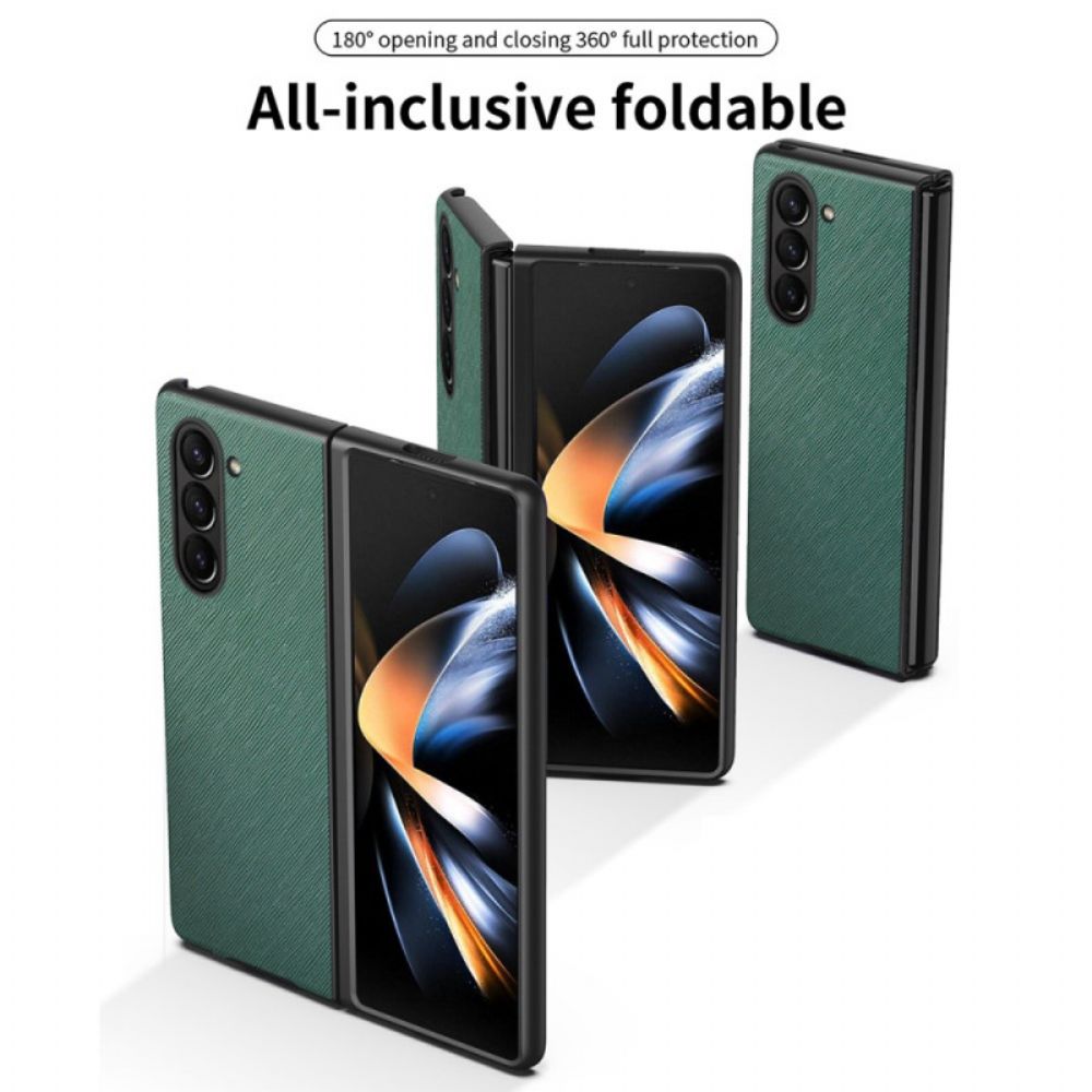 Hülle Für Samsung Galaxy Z Fold 6 Kreuztextur