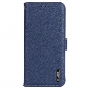 Flip Case Für Xiaomi Redmi Note 12 Pro Khazneh Litschi-leder