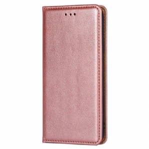 Schutzhülle Für Xiaomi Redmi Note 12 Pro Flip Case Nähte Aus Kunstleder