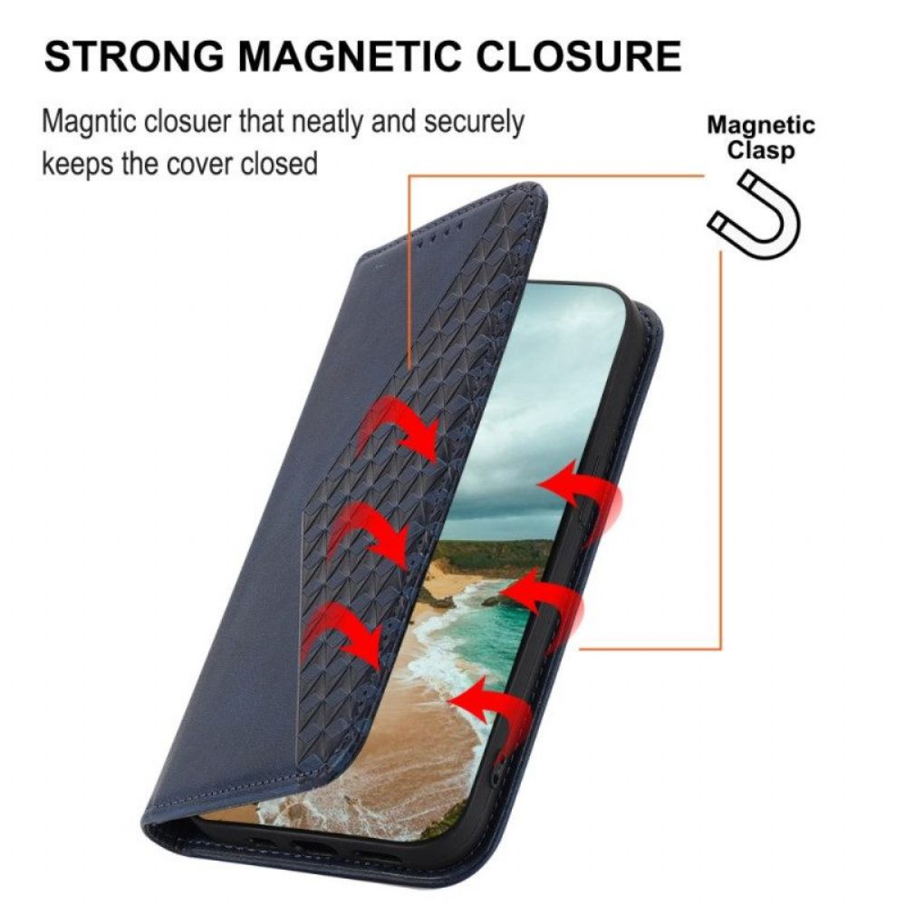 Schutzhülle Für Xiaomi Redmi Note 12 Pro Flip Case Stil Leder 3d-muster