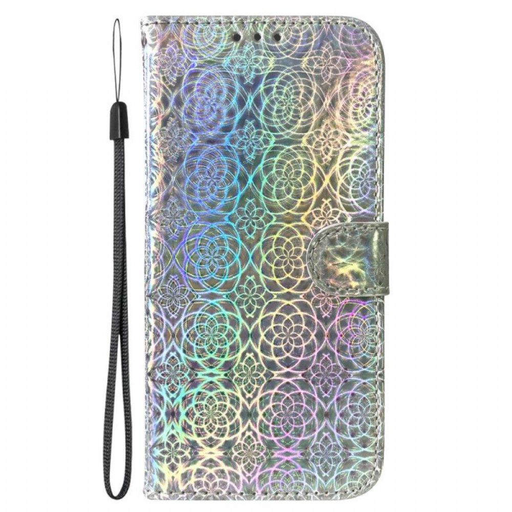 Lederhüllen Für Samsung Galaxy S23 5G Disco-stil