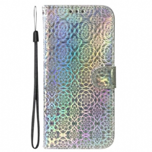 Lederhüllen Für Samsung Galaxy S23 5G Disco-stil