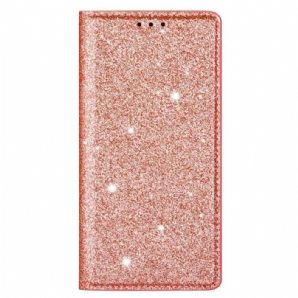 Schutzhülle Für Samsung Galaxy S23 5G Flip Case Pailletten-stil