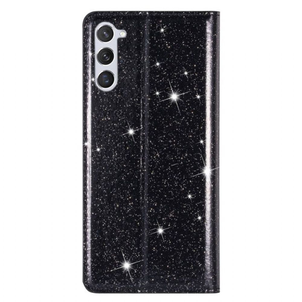 Schutzhülle Für Samsung Galaxy S23 5G Flip Case Pailletten-stil