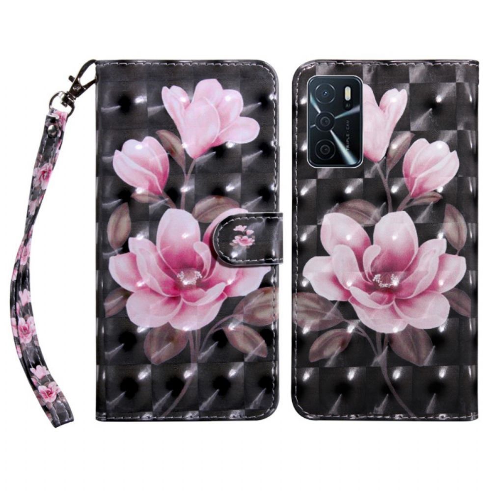 Flip Case Für Oppo A16 / A16s Blütenblumen