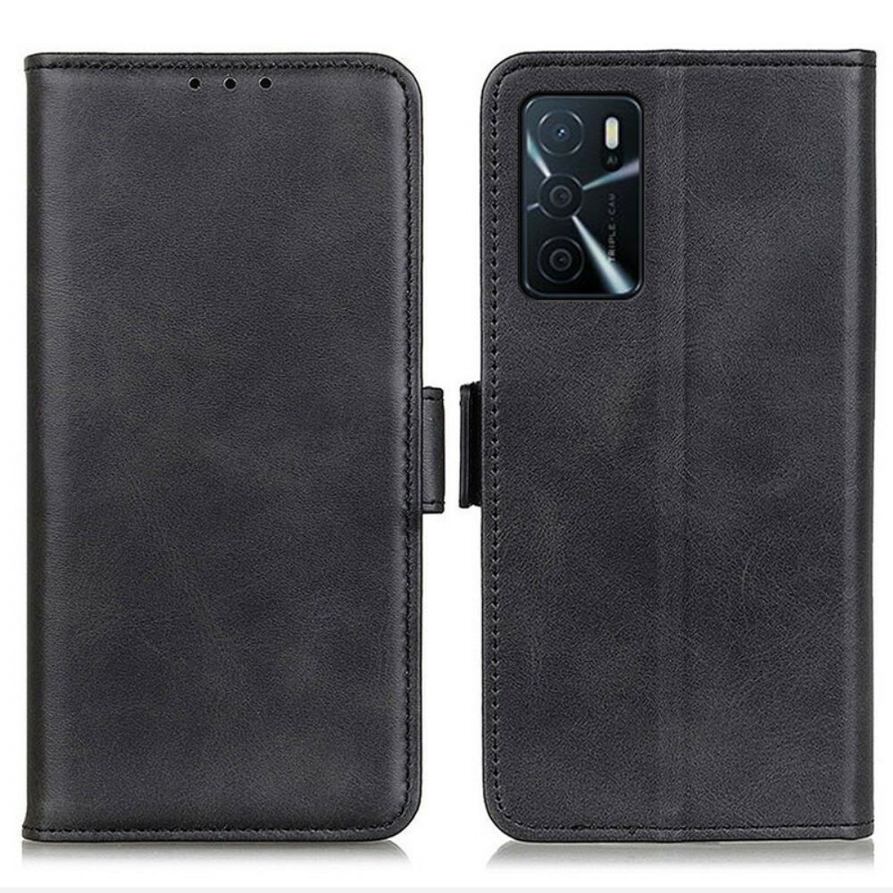 Flip Case Für Oppo A16 / A16s Flip Case Doppelklappe