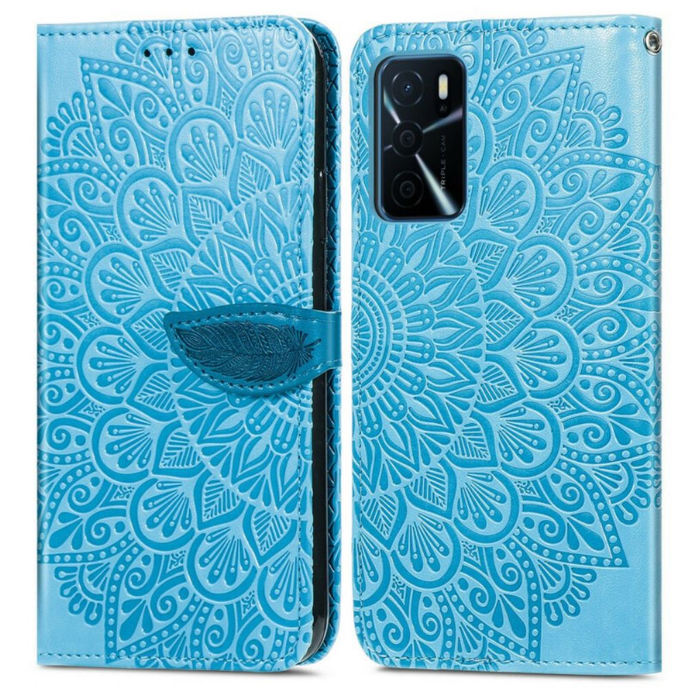 Flip Case Für Oppo A16 / A16s Stammesblätter