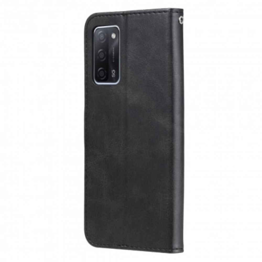 Flip Case Für Oppo A16 / A16s Vintage Geldbörse