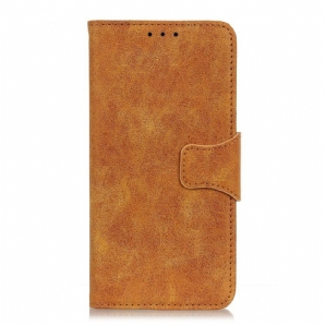 Flip Case Für Oppo A16 / A16s Vintage Spaltleder