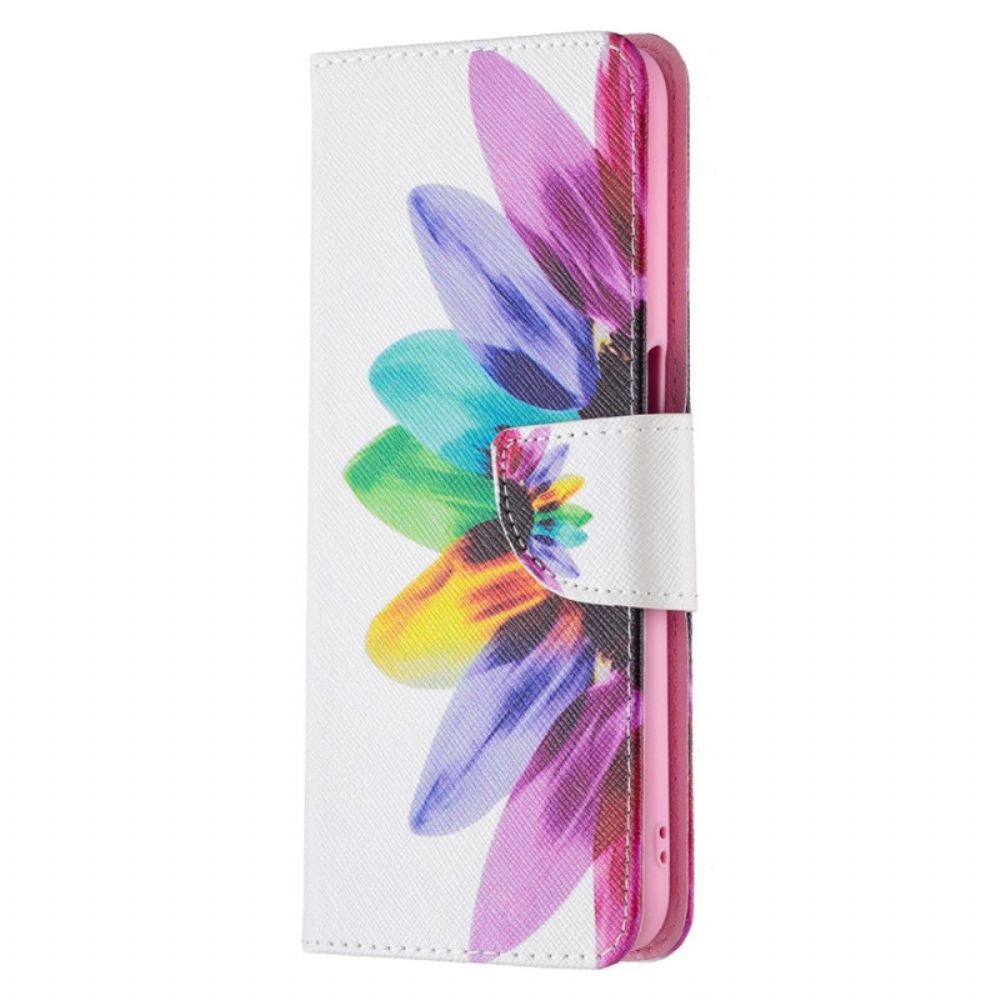 Lederhüllen Für Oppo A16 / A16s Aquarell Blume