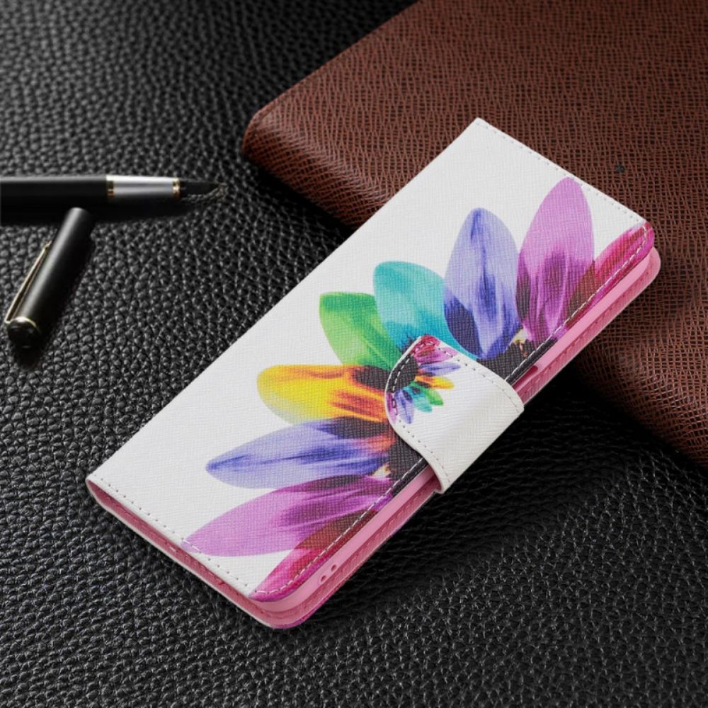 Lederhüllen Für Oppo A16 / A16s Aquarell Blume