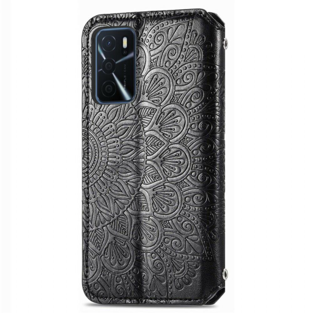 Schutzhülle Für Oppo A16 / A16s Flip Case Mandalas