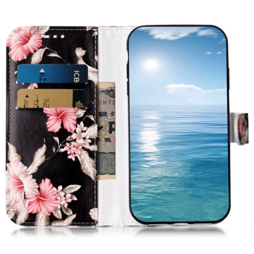 Flip Case Für Samsung Galaxy S23 Ultra 5G Blumen