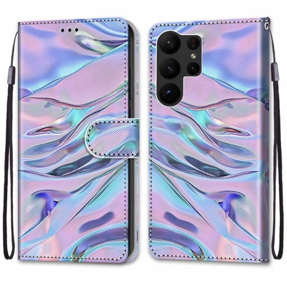 Flip Case Für Samsung Galaxy S23 Ultra 5G Wie Farbe