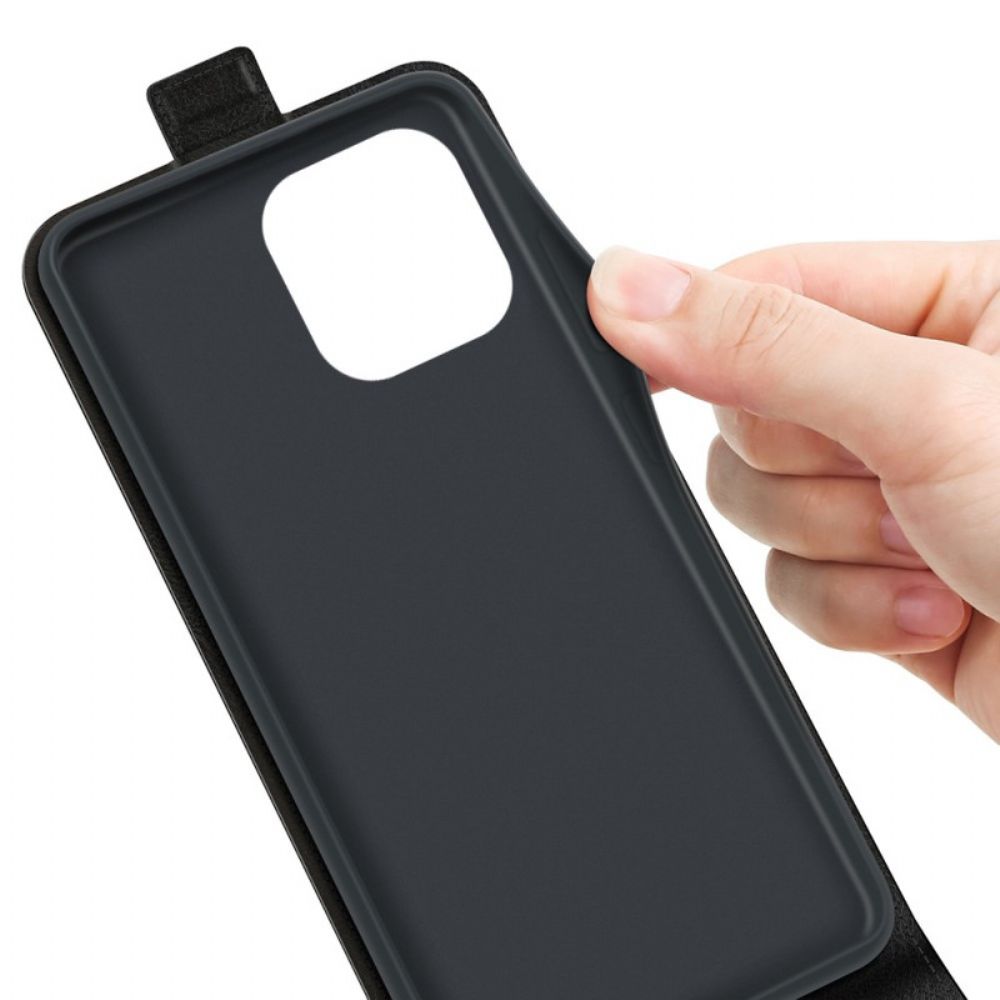 Flip Case Für iPhone 14 Pro Max Flip Case Vertikaler Überschlag In Lederoptik