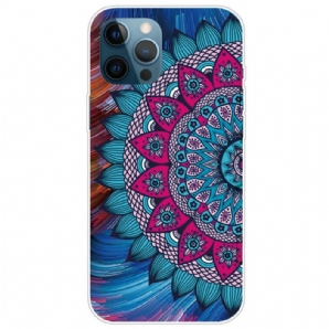 Hülle Für iPhone 14 Pro Max Buntes Mandala