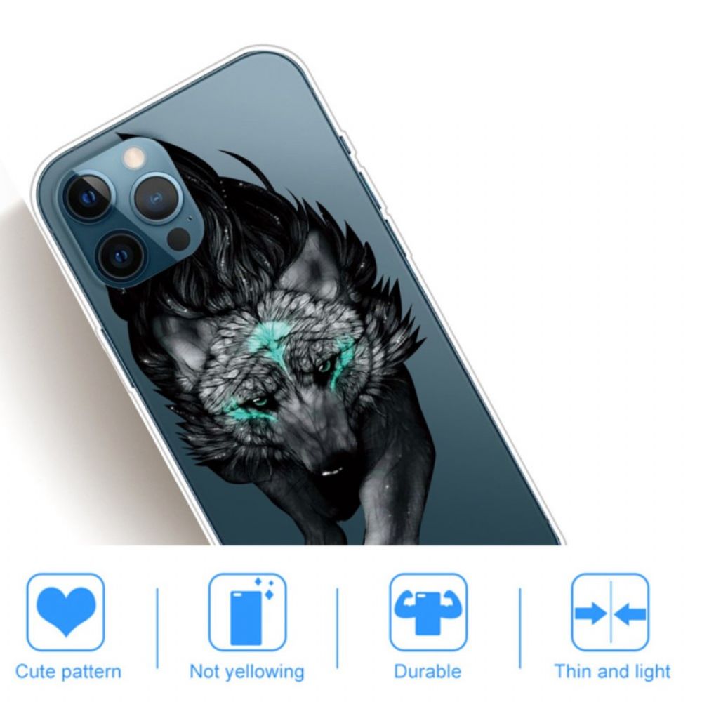 Hülle Für iPhone 14 Pro Max Deklination Wolf