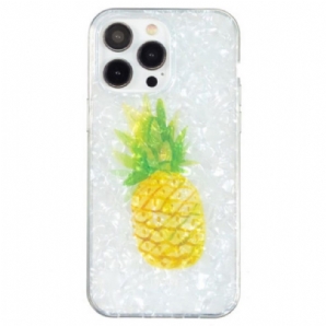 Hülle Für iPhone 15 Pro Ananas