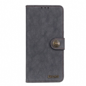 Flip Case Für Sony Xperia 10 IV Vintage Spaltleder Khazneh