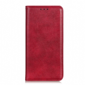 Schutzhülle Für Sony Xperia 10 IV Flip Case Litchi-spaltleder