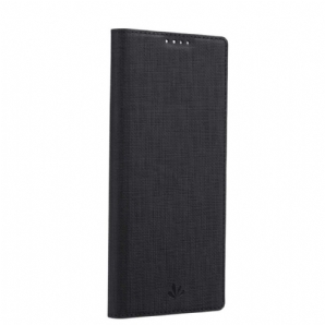 Schutzhülle Für Sony Xperia 10 IV Flip Case Vili Stoffstruktur