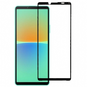 Sony Xperia 10 Iv Displayschutzfolie Aus Gehärtetem Glas Mit Schwarzem Rand