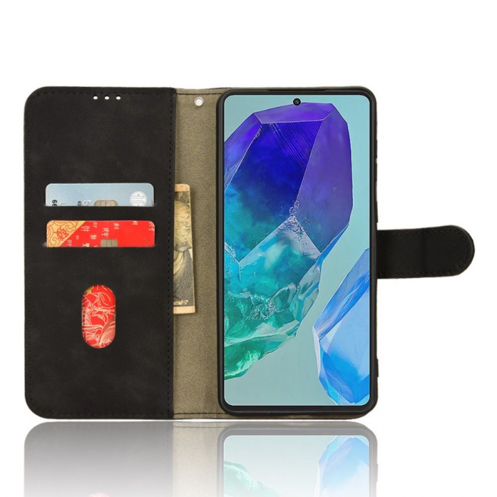 Case Samsung Galaxy M55 5g Wildleder-stil